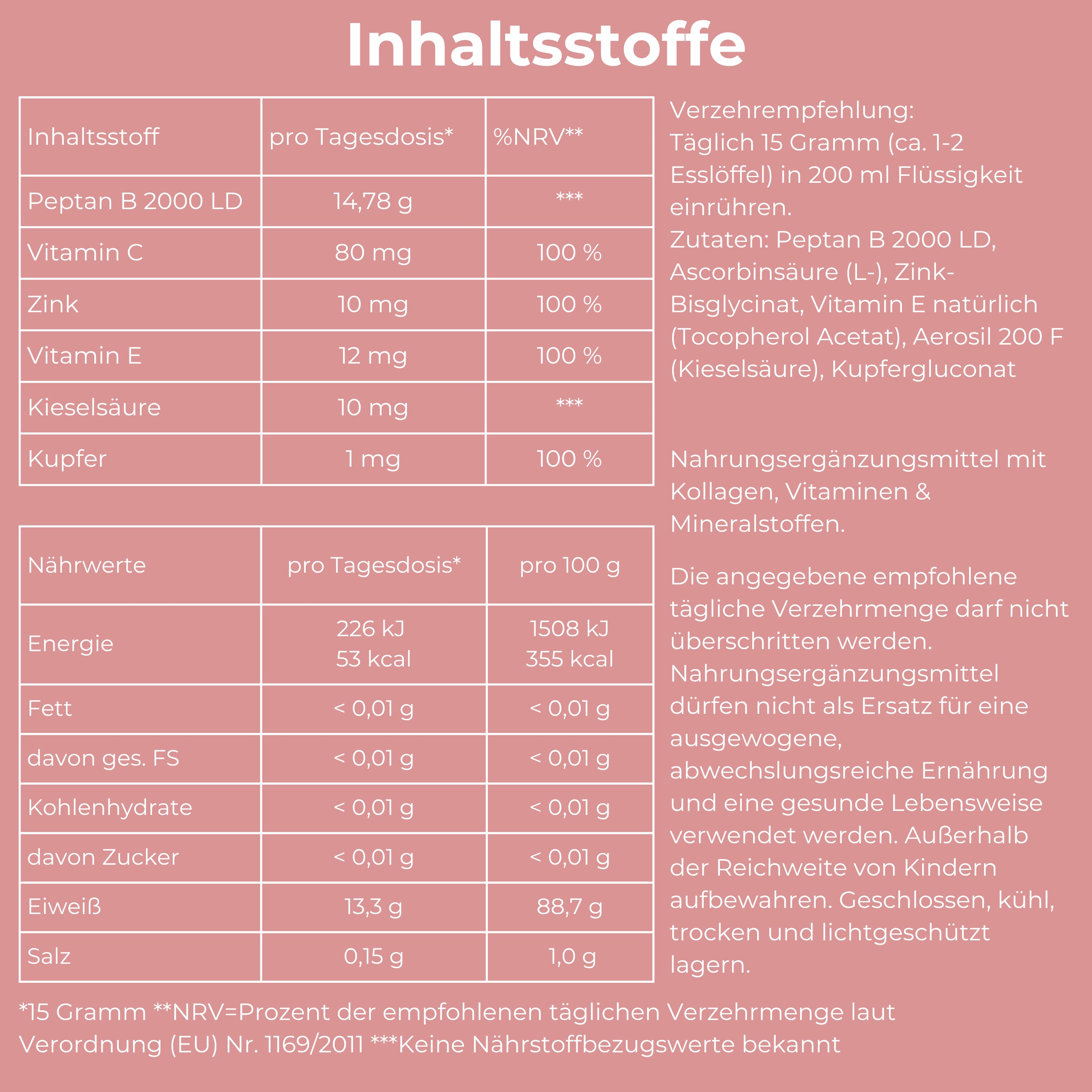 Mandelbloom Collagen-Booster 150 Gramm (neue Rezeptur)